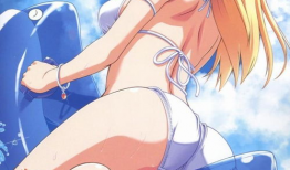 动漫美女比基尼图片,夏日风情无限绽放